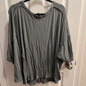Gigio Plus olive green xl flowy sweater
